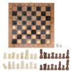 3 in 1 MultiFunctional Folding Wooden Chess Checkers Board Game
