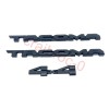 Toyota matte Black 2024 Tacoma BLACKOUT EMBLEM OVERLAY KIT SR