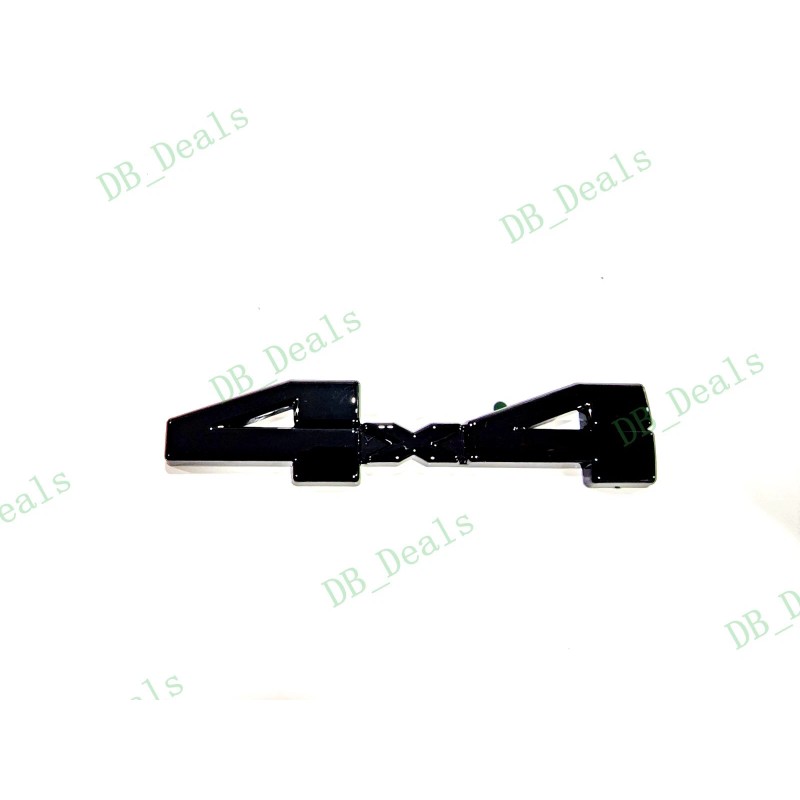 TOYOTA NEW Overlay Gloss Blackout Rear Tailgate 4x4 Emblem Badge