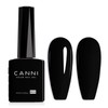 CANNI - Esmalte de uñas en gel negro, 1 pieza,