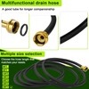 30FT Dehumidifier Drain Hose with 3/4 Inch FHT Connector, featuring