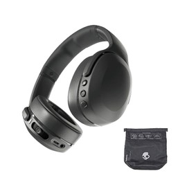 Skullcandy Crusher EVO Wireless Noise Cancelling Over-Ear Headphones Bundle - Black