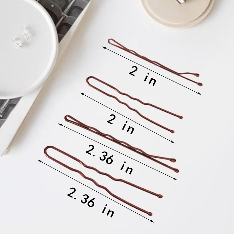 600 Count Hair Accessories Set, Bobby Pins and U-Shaped Pins