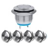 Andux Space JSANKG-01 Momentary Waterproof Push Button Switch Mini Set