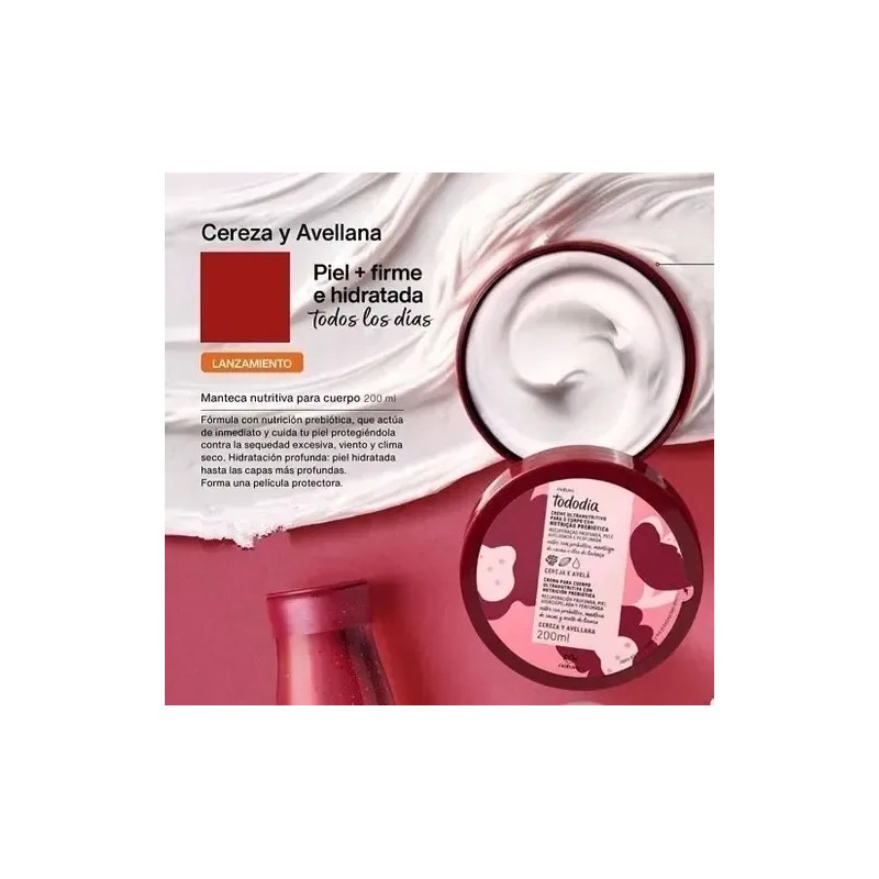 Natura Tododia Crema Ultra Nutritiva Cereza y Avellana 200ml