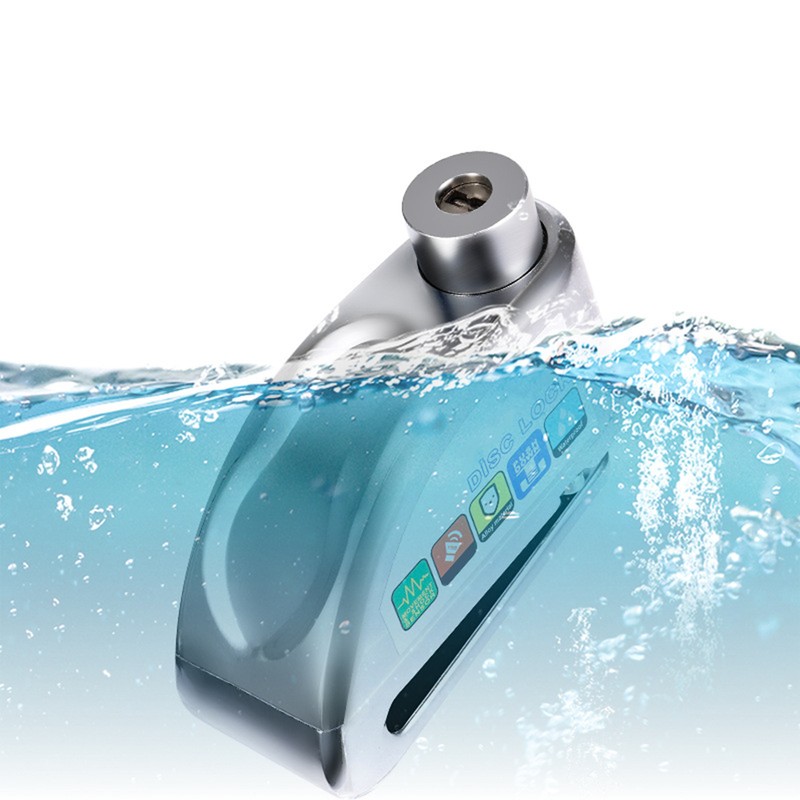 Disc Brake Lock 110DB Alarm IPX6 Waterproof Anti Theft Disk
