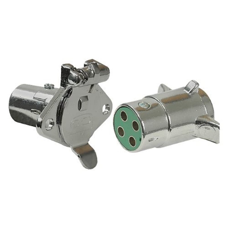 POLLAK 11-410 Chrome Plated 4-Way Socket