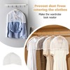 25 Pcs Shoulder Covers for Hanging Clothes 24 x 12