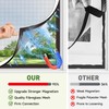 HOFUDON Window Screen Adjustable Magnetic Window Screen Replacement Max 43”