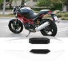 1 Pair Motorcycle Winglets, Universal Aerodynamic Wing Spoiler for Motorcycle,