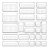 Organizador De Cajones Joyas Maquillaje 25 Pzas De Plástico