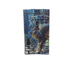 Nemesis Now Rusty Cauldron Embossed Purse (LP) 18.5cm, Polyurethane, Blue