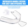 LFCFBH 6PCS Teeth Whitening Mouth Trays Set, Teeth Whitening Gum