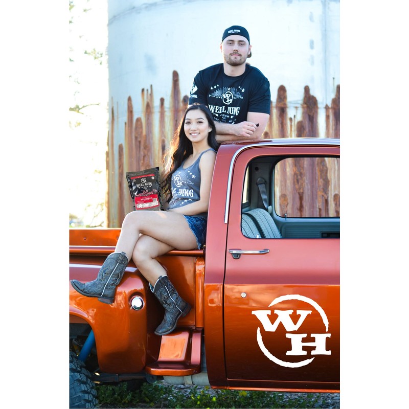 Well Hung Meats Old Fashioned Beef Jerky One Pound Resealable