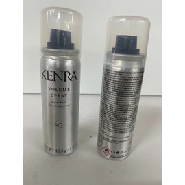 2 X Kenra  #25 Volume Super Hold Finishing Hair Spray 1.5 oz/42.5 g Travel Size