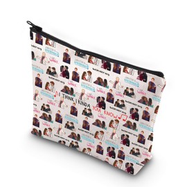 Musical Inspired Tv Show Gift I Think I Kinda You Know Zipper Bag Tv Show Fans Gift (You Know CA)