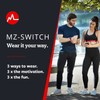 MYZONE MZ-Switch Replacement Arm & Wrist Straps - Purple -
