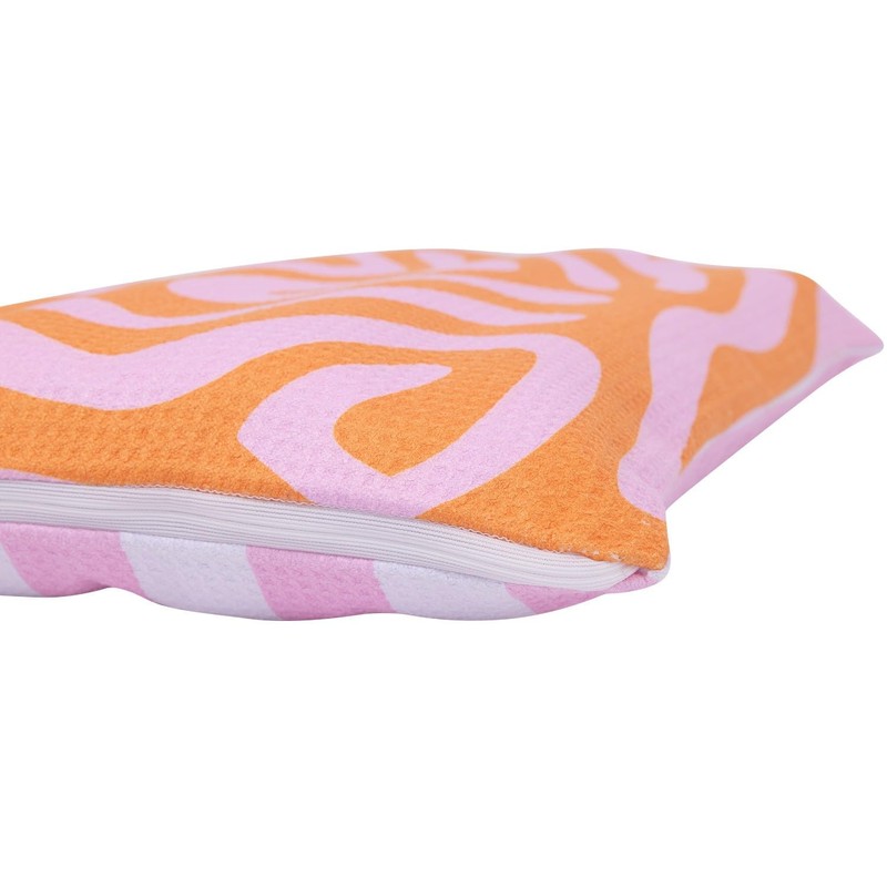 Splosh Beach Bliss Palms Beach Pillow, 51 x 31 x