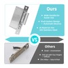 gifsin Sliding Pocket Door Hidden Handle, 304 Stainless Steel Pocket