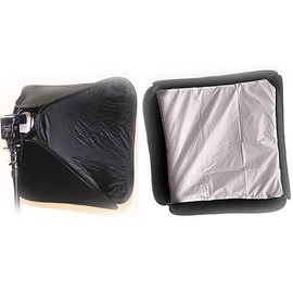 ePHoto 24" Portable Foldable Off Camera Flash Photography Studio Portrait Softbox Soft Box Off Camera Flash softbox Setup for Nikon Canon Speedlite Ex430 Ex580 Sb600 Sb800 24SB1009 by Ephoto 24SB1009