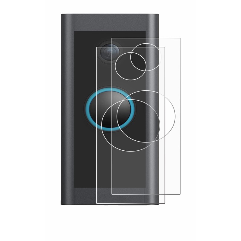 ScreenLeaf (Pack of 2 Protective Film for Ring Video Doorbell