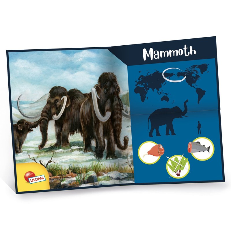 Lisciani 79964 Animal I'm a Genius Superkit Dinosaur Mammoth, ys/m