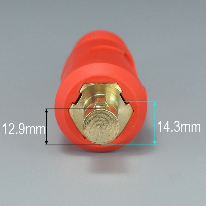 RIVERWELD TIG Welding Cable Panel Connector Socket DKJ35-50 Quick Connect