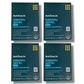 Nutri One Life [Seller Herb Food] Nutrione Postbiotics 10 Billion Max 450mg x 30 capsules, 4 boxes / [셀러허브 식품] 뉴트리원 포스트바이오틱스 100억 맥스 450mg x 30캡슐 4박스