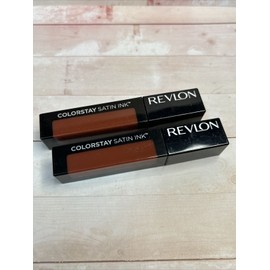 Revlon Lot Of 2- Revlon ColorStay Satin Ink Liquid Lipstick- 013 Holy Pumpkin