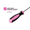 Pink Power Magnetic Screwdriver Set - 6 Piece Phillips and
