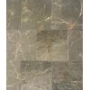 El Greko Maroon 4x4 Brushed Marble Stone Tile Backsplash Wall