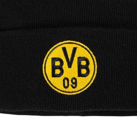 Borussia Dortmund BVB Logo Beanie Grey, gray