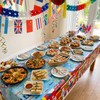 3 Pcs International Flag Tablecloth Travel Party Decorations