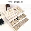 WELCOLLE Jewelry Box, Accessories, Storage, Accessory Case, Small Items, Jewelry