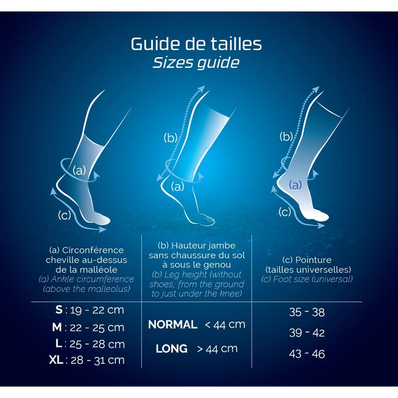 Thuasne - Long stockings for regeneration up recovery - degressive