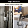 Master Lock M5XTLJ Magnum Heavy Duty Outdoor Padlock with Key,