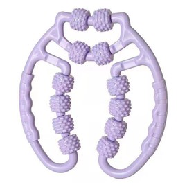 Sports Massage Roller Women Muscle Relaxation Calf Clip Leg Relax Muscle Yoga Exercise Gym Home Training Leg Roller Massager Circulation Muscle Deep Tissue Leg Massager for Feet