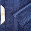6-Piece Face Towel Set, Premium Long-Staple Cotton, 900 GSM, Navy