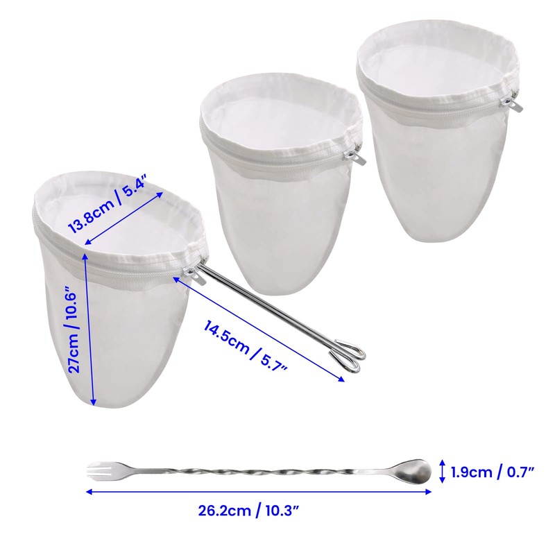 SNAIL GARDEN Thai Tea Filter Stainless Steel - with 2Pcs