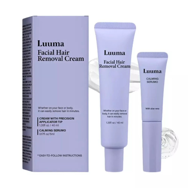 Luma 여성용 얼굴 제모 크림 루마 - 진정 에센스가 함유된