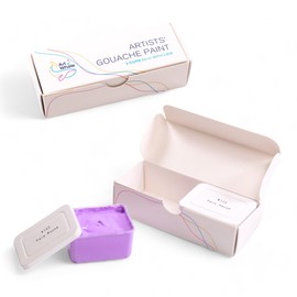 Art Whale Gouache Pale Mauve Refills (50ml/1.7oz)|Intense Pigments, Easy Color Refill (2 pcs.)