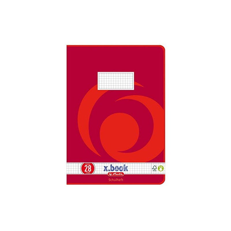 Herlitz 3322609 School Notebook A4, UWS, Lineatur 25/liniert
