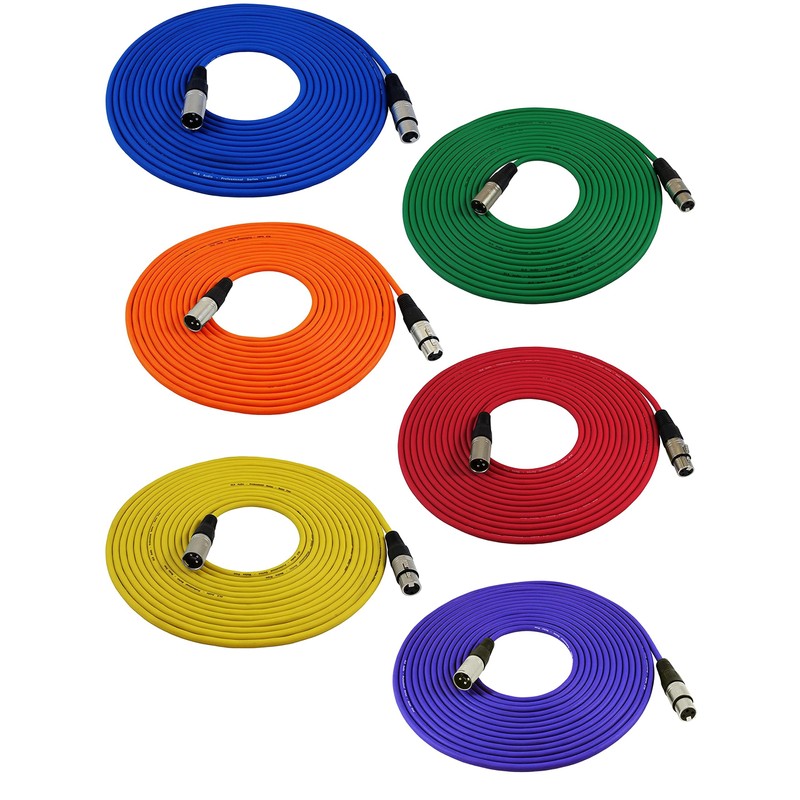 Cable de conexión XLR para micrófono, macho a hembra, cable