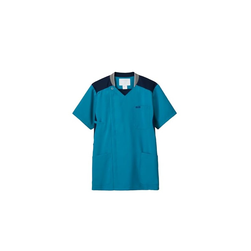 Fork 7044SC Zip Scrub, Men's, Knit, Sweat Absorbent, Quick Drying,