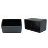 10 Pack Strut Channel Cap, 1-5/8" x 7/8" Plastic Black