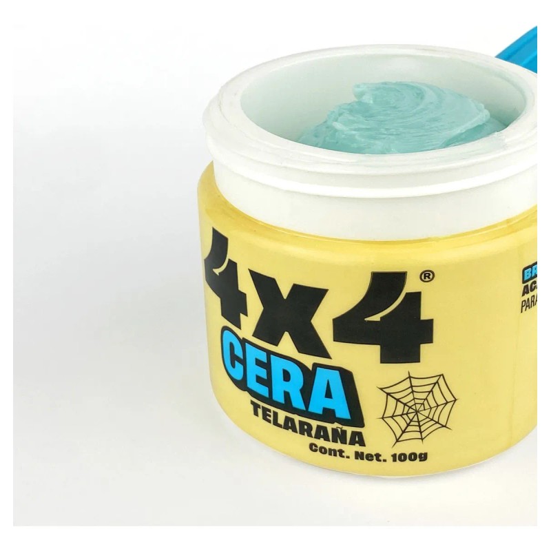 4x4 Cera Telaraña De Alta Fijación Para Cabello 100g