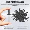 Anlseiod Wheel Arch Trim Clips 50 Pieces for 6 mm