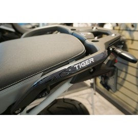 labelbike - 3D Resin Sticker Decorations and Protection for Motorcycle Grips Compatible with Triumph Tiger 850 900 1200