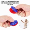 Pack of 6 Plastic Castanets for Children, Finger Castanets, Plastic