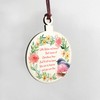 Robin Red Breast Memorial Bauble Hanging Tree Decoration Mum Dad